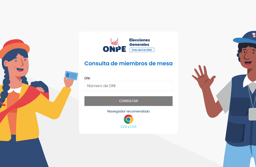 consulta miembro de mesa