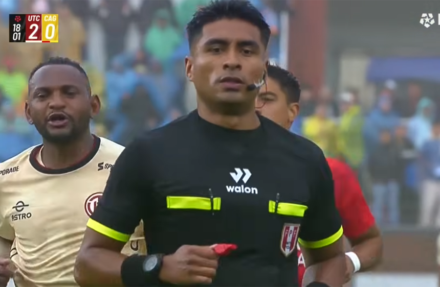 reclamo por junior rivera lopez arbitro