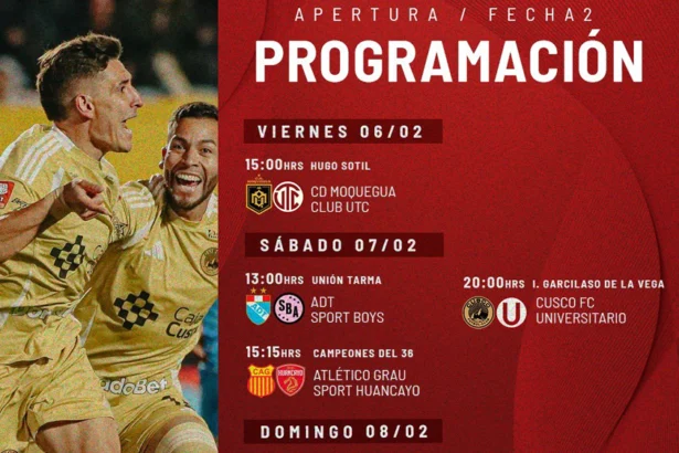 fecha 2 apertura 2026