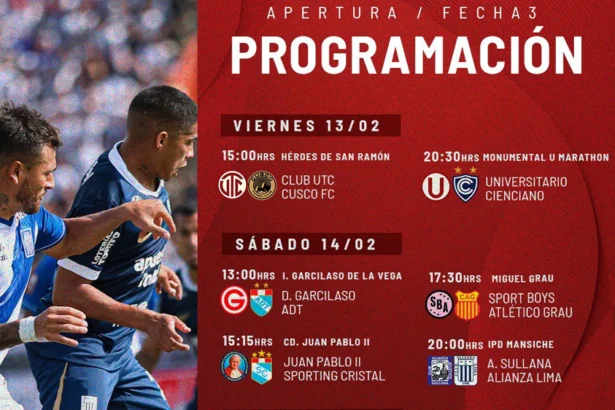 fecha 3 apertura 2026