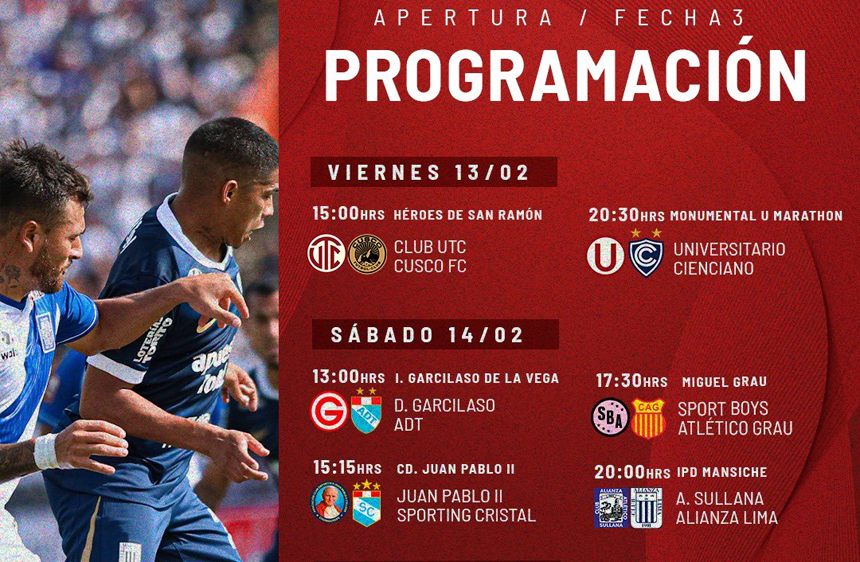 fecha 3 apertura 2026