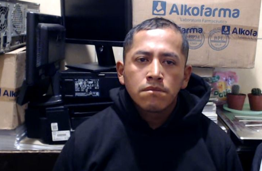 Leoncio Alfonso García Paredes, estará 7 meses bajo prisión preventiva.