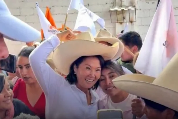 keiko fujimori ganó en 5 distritos de Cajamarca